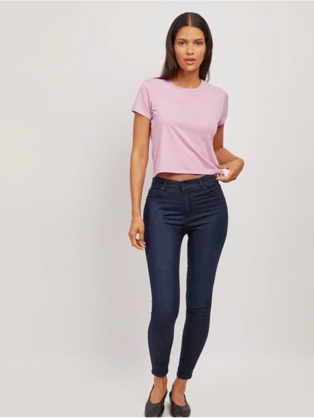 Brand New Mott and Bow Jane Dark Blue High-Rise Skinny Jeans - Medium/Dark Blue